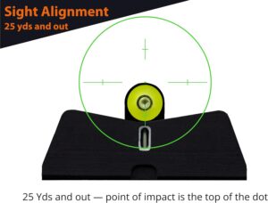 XS Sights DXT2 Big Dot Night Sights for Glock