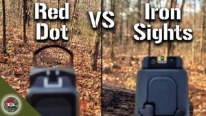Red dot sight vs iron sights (comparison Guide)