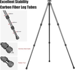 SUNWAY HT2830CS Carbon Fiber Tripod Review (2026) – Lightweight Precision for Hunting & Optics.