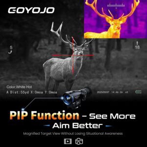 GOYOJO GRS/GRL Series Thermal Riflescope for Hunting.