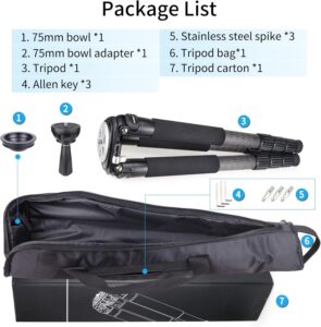 Innorel RT90C Carbon Fiber Tripod.