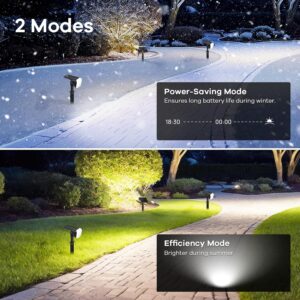 Linkind Solar Motion Sensor Lights (Best for Durability).