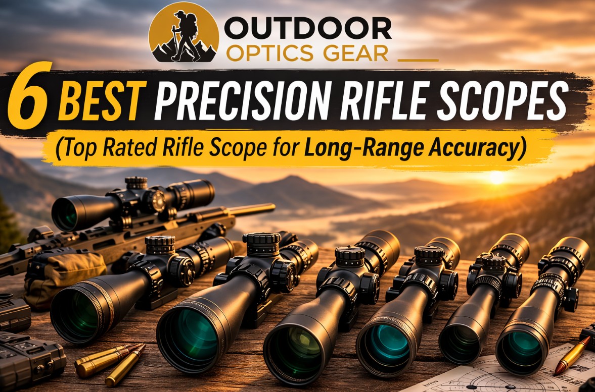 6 Best Precision Rifle Scopes(Top Rated Rifle scope or long-range accuracy )