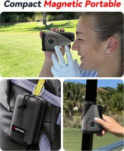 REDTIGER Golf Rangefinder, 7X Magnification 1200 Yards.