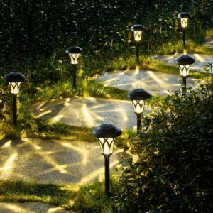 GIGALUMI Solar Pathway Lights.