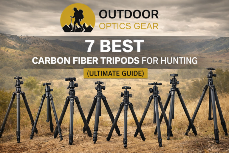 Best Carbon Fiber Tripod For Hunting