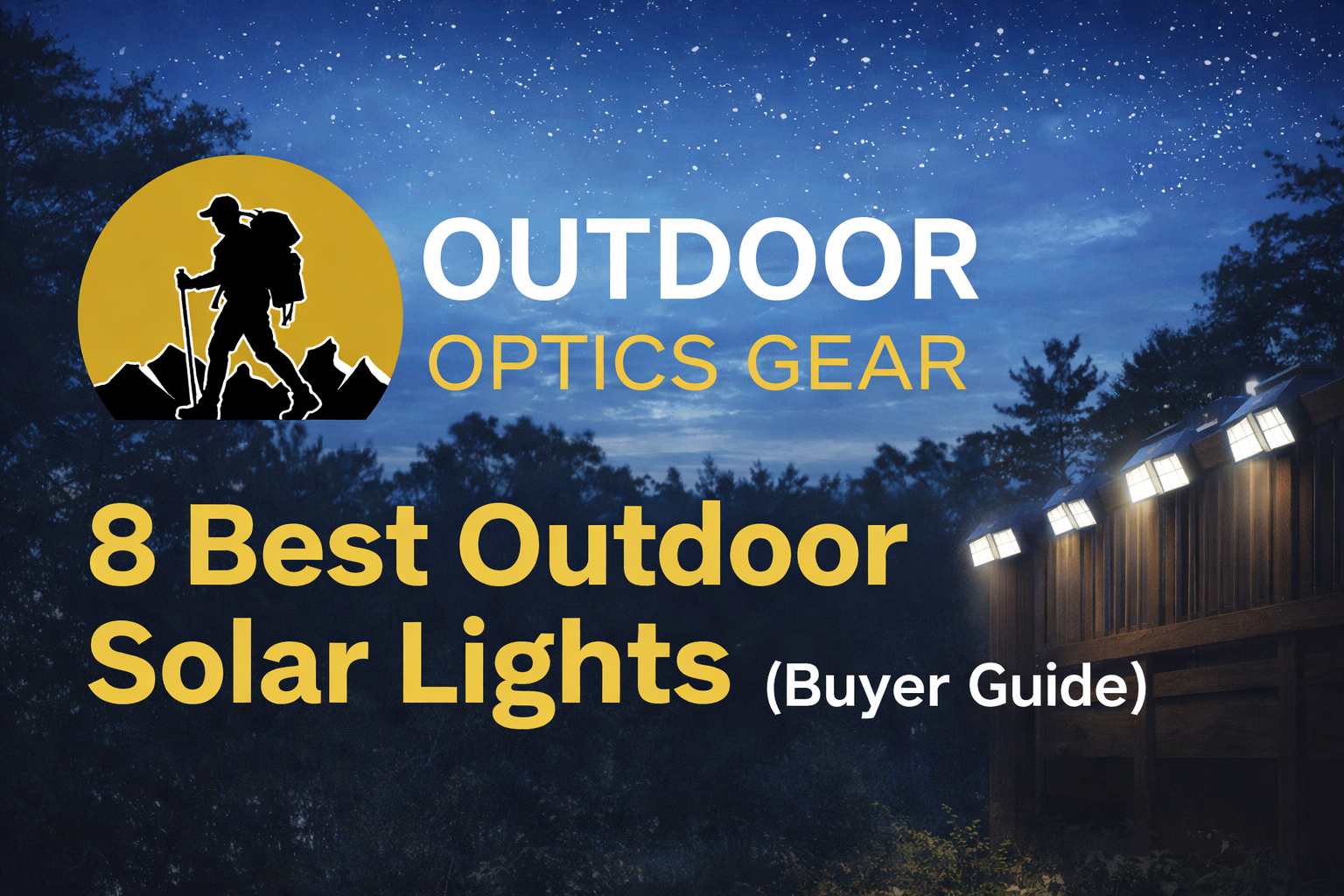 8 Best Outdoor Solar Lights (Buyer Guide)