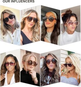 SOJOS Retro Polarized Sunglasses (SJ2202)