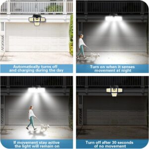 AmeriTop Solar Lights Outdoor (4-Head, 2-Pack) Review