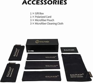 KALIYADI Polarized Sunglasses (3-Pack)