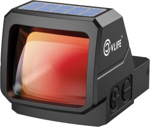 CVLIFE WildHawk Solar Auto Brightness Red Dot Sight