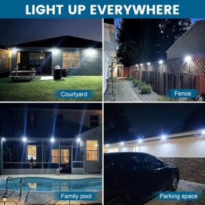 BAXIA TECHNOLOGY Solar Outdoor Lights 400LM (4-Pack) Review