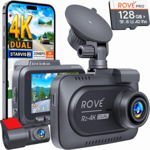 ROVE R2-4K DUAL Dash Cam (Front & Rear)