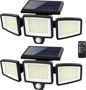 Tuffenough Solar Outdoor Lights 2500LM