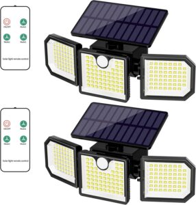 270° Motion Sensor Solar Flood Light