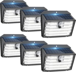 8IP65 Waterproof 270 LED Solar Light