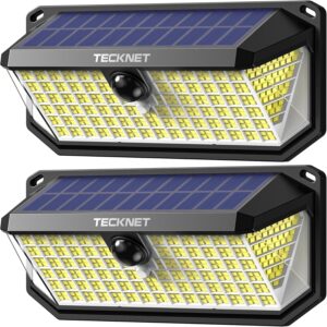 TECKNET 416 LED Solar Security Lights