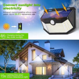 HMCITY Solar Lights Outdoor 120 LED (2-Pack) Review