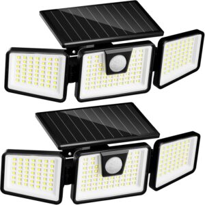 INCX Solar Lights Outdoor 3000LM
