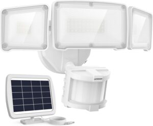LEPOWER Solar Security Lights 1600LM
