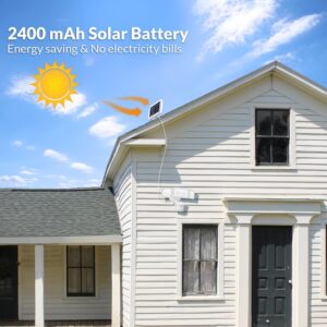 LEPOWER Solar Security Lights 1600LM