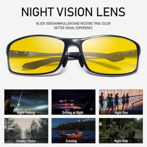 Yellow Lens Night Driving Glasses