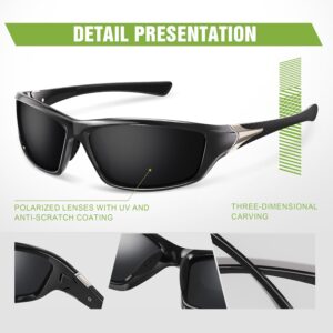 Foliful Polarized Sports Sunglasses