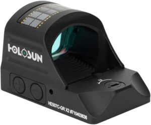 HOLOSUN 407C / 507C-X2 Series Red & Green Dot Sight