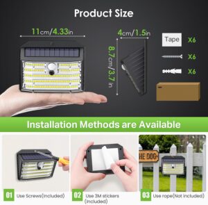 IP65 Waterproof 270 LED Solar Light