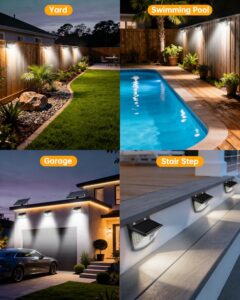 Aootek 120 LED Solar Motion Lights