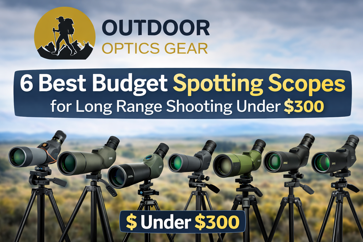 6 Best Budget Spotting Scopes for Long Range Shooting Under $300