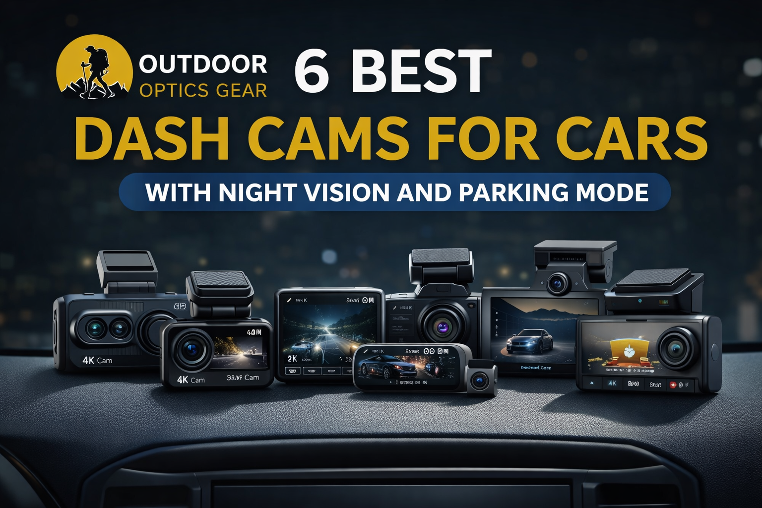 6 Best Dash Cams for Cars with Night Vision and Parking Mode