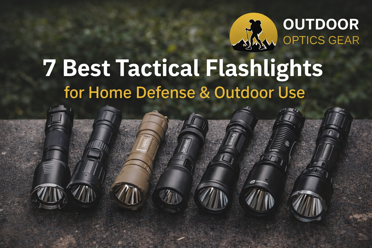7 Best Tactical Flashlights for Home Defense and Outdoor Use