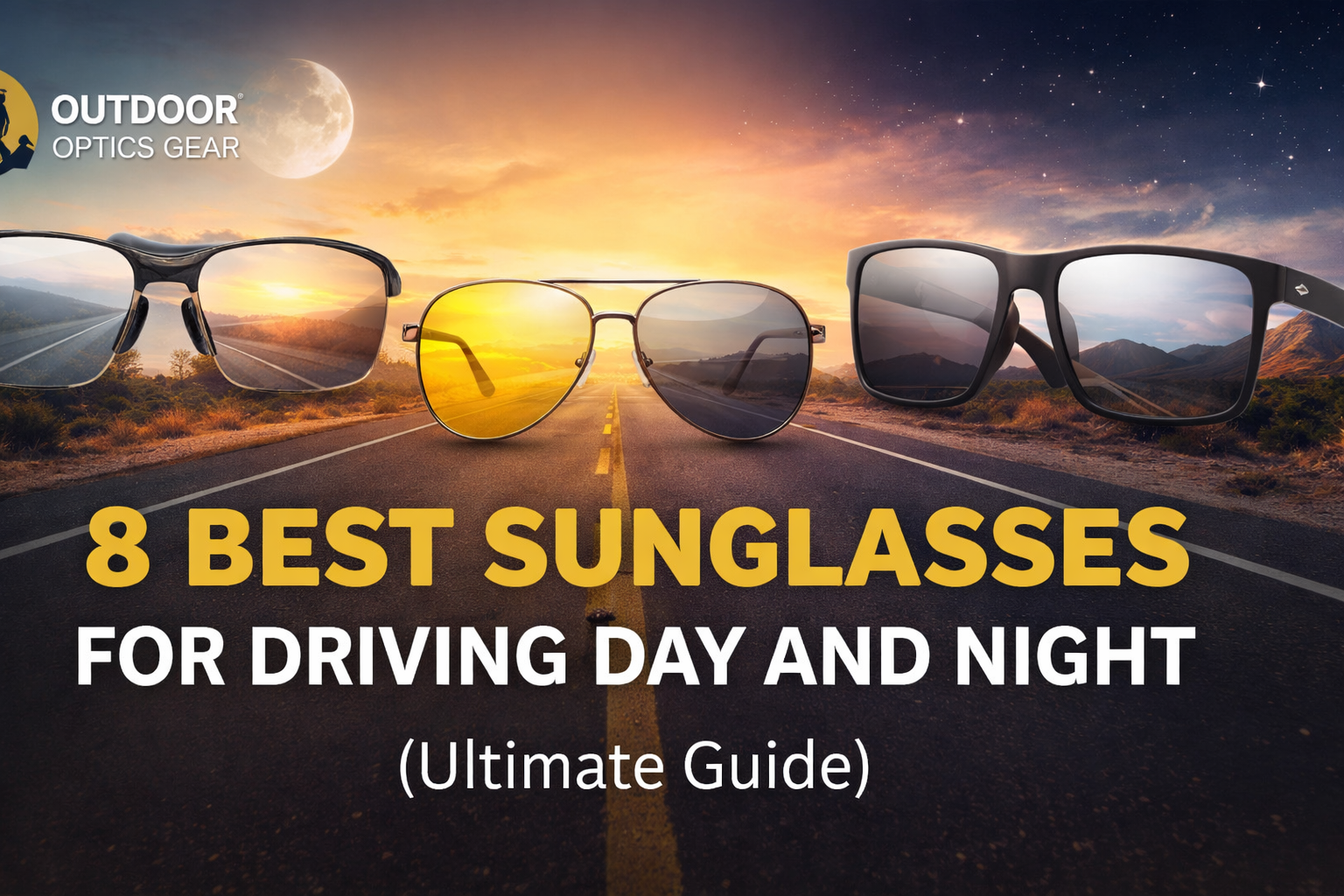 8 Best Sunglasses for Driving Day and Night(Ultimate Guide)