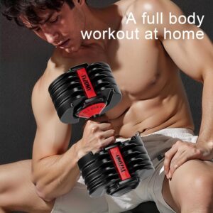 Adjustable Dumbbells Set