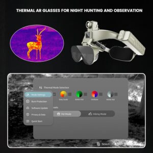 First Thermal Night Vision AR Glasses