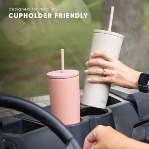Simple Modern Classic Tumbler with Straw Lid 24oz