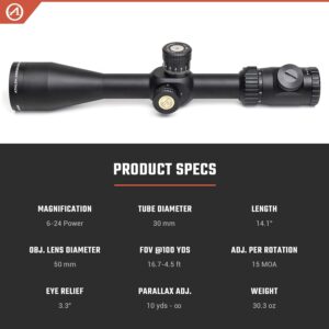 Athlon Argos BTR Gen 2 6-24x50
