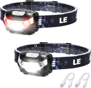 Lighting EVER LED Headlamp 2-Pack