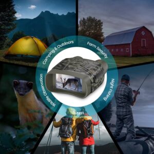 HEXEUM 4K Night Vision Binoculars