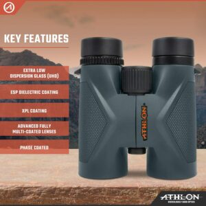Athlon Optics 8x42 Midas UHD Gray Binoculars Review
