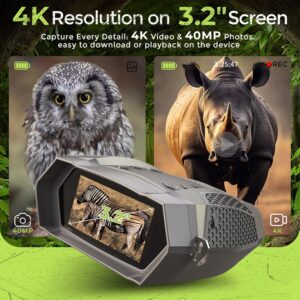 NoctiView 4K Night Vision Binoculars