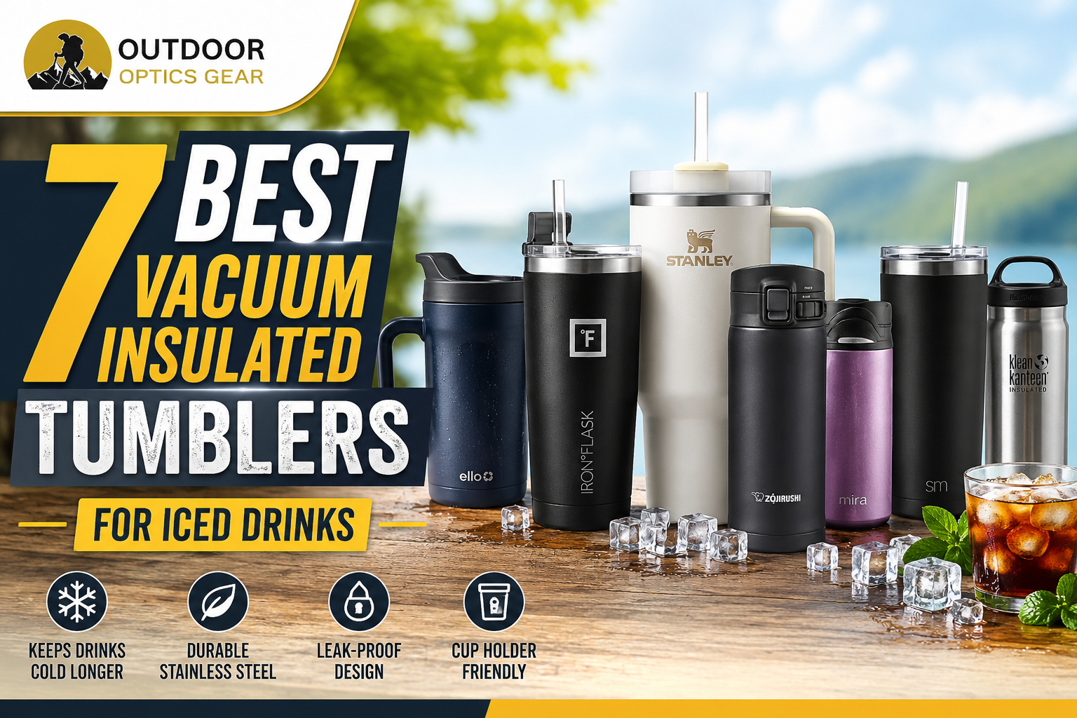 7 Best Vacuum Insulated Tumblers for Iced Drinks