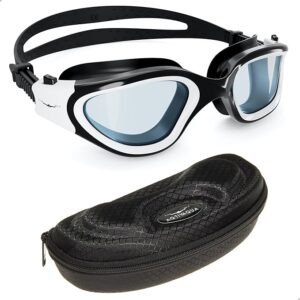 AqtivAqua Swimming Goggles, DX Wide View Swim Goggles