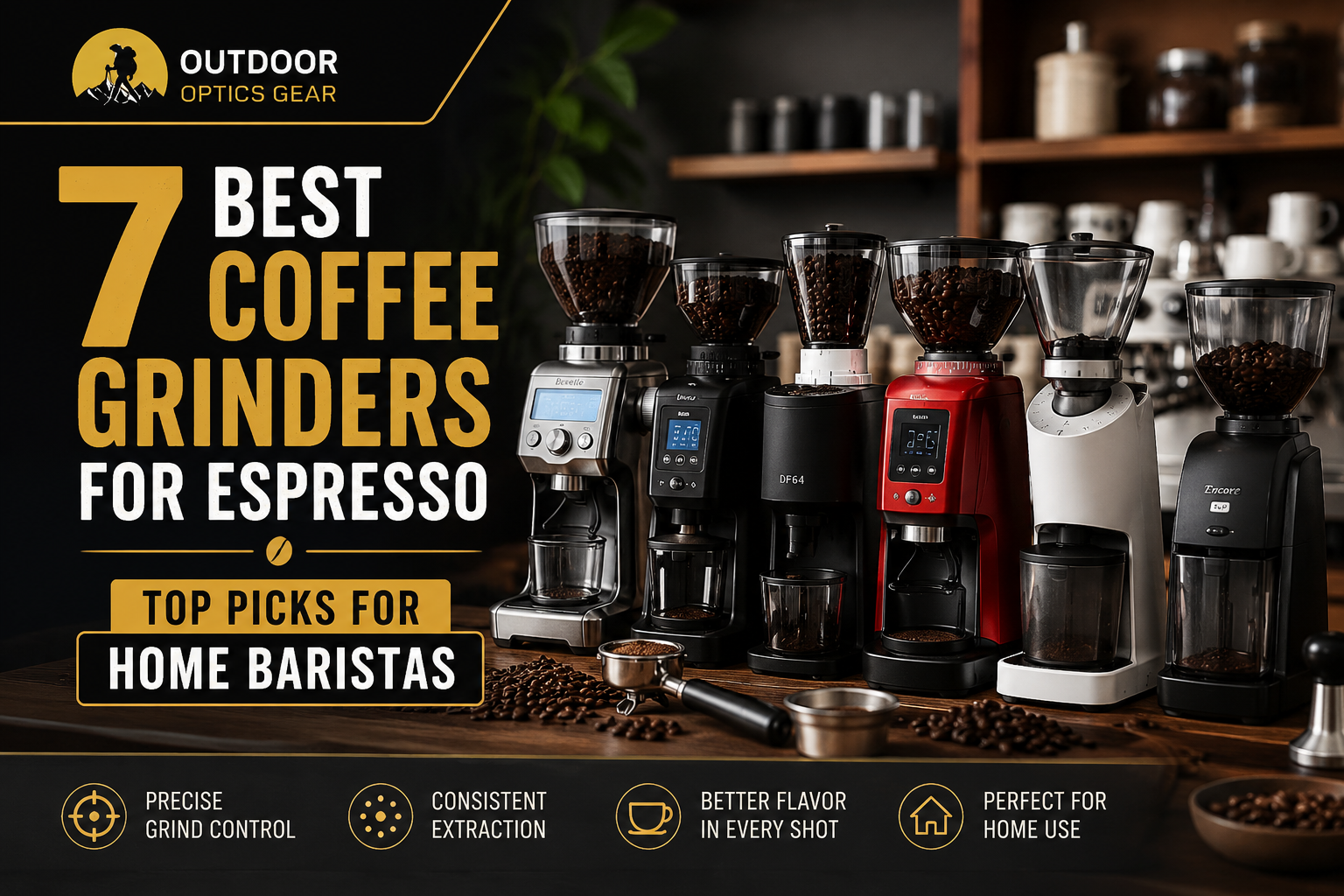 5 Best Coffee Grinders for Espresso : Top Picks for Home Baristas