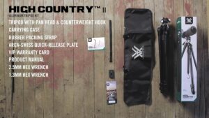 Vortex High Country II Tripod Kit.