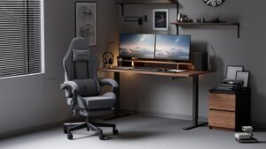 Dowinx Gaming Chair with Pocket Spring Cushion