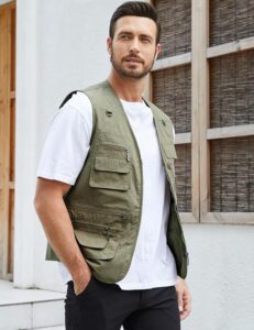 Gihuo Men's Outdoor Photography Vest.