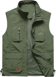 Flygo Outdoor Multi-Pocket Photography Vest.