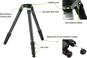 Vortex Radian Carbon Tripod Kit (Leveling Head) Review